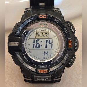 Casio Protrek Solar Powered Watch